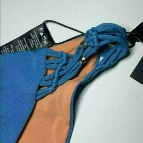 NWT MSRP $78 Dolce Vita Beaded Bikini Bottoms Women's Size Large - Picture 3 of 8